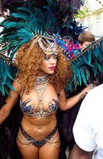 RIHANNA in Bikini at Kadooment Day in Barbados 08/03/2015