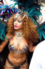 RIHANNA in Bikini at Kadooment Day in Barbados 08/03/2015