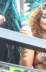 RIHANNA in Bikini at Kadooment Day in Barbados 08/03/2015