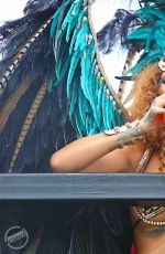 RIHANNA in Bikini at Kadooment Day in Barbados 08/03/2015