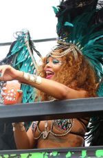 RIHANNA in Bikini at Kadooment Day in Barbados 08/03/2015