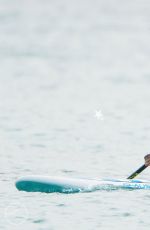 RIHANNA in Swimsuit Paddleboarding in Barbados 08/05/2015