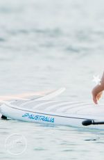 RIHANNA in Swimsuit Paddleboarding in Barbados 08/05/2015