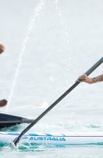 RIHANNA in Swimsuit Paddleboarding in Barbados 08/05/2015