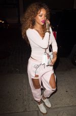 RIHANNA Night Out in New York 08/12/2015