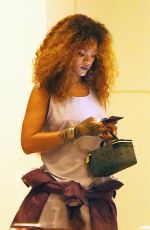 RIHANNA Night Out in New York 08/28/2015