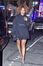 RIHANNA Out for Lunch in New York 08/11/2015