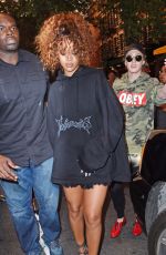 RIHANNA Out for Lunch in New York 08/11/2015