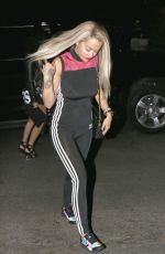 RITA ORA Arrives at Chateau Marmont in West Hollywood 08/20/2015