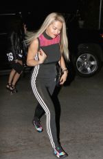 RITA ORA Arrives at Chateau Marmont in West Hollywood 08/20/2015