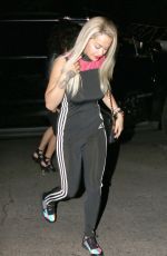 RITA ORA Arrives at Chateau Marmont in West Hollywood 08/20/2015
