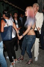 RITA ORA Arrives at The Warwick Nightclub in Hollywood 08/19/2015