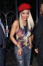 RITA ORA at Nick Jonas