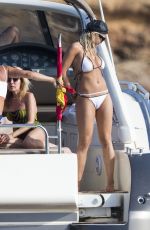 RITA ORA in Bikini on a Yacht in Ibiza 08/03/2015