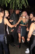 RITA ORA Leaves The Abbey in Los Angeles 08/28/2015