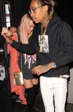RITA ORA on a Late Night Date with Wiz Khalifa in Los Angeles 08/17/2015