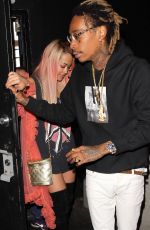 RITA ORA on a Late Night Date with Wiz Khalifa in Los Angeles 08/17/2015