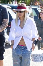 RITA ORA Out and About in Ibiza 08/01/2015