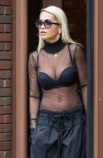 RITA ORA Out and About in New York 08/11/2015