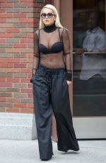 RITA ORA Out and About in New York 08/11/2015