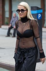 RITA ORA Out and About in New York 08/11/2015