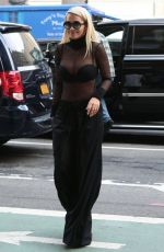 RITA ORA Out and About in New York 08/11/2015