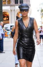 RITA ORA Out and About in New York 08/12/2015