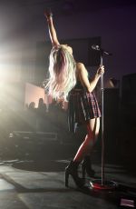 RITA ORA Performs at Samsung Studio in Los Angeles 08/28/2015