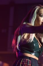 RITA ORA Performs at Samsung Studio in Los Angeles 08/28/2015