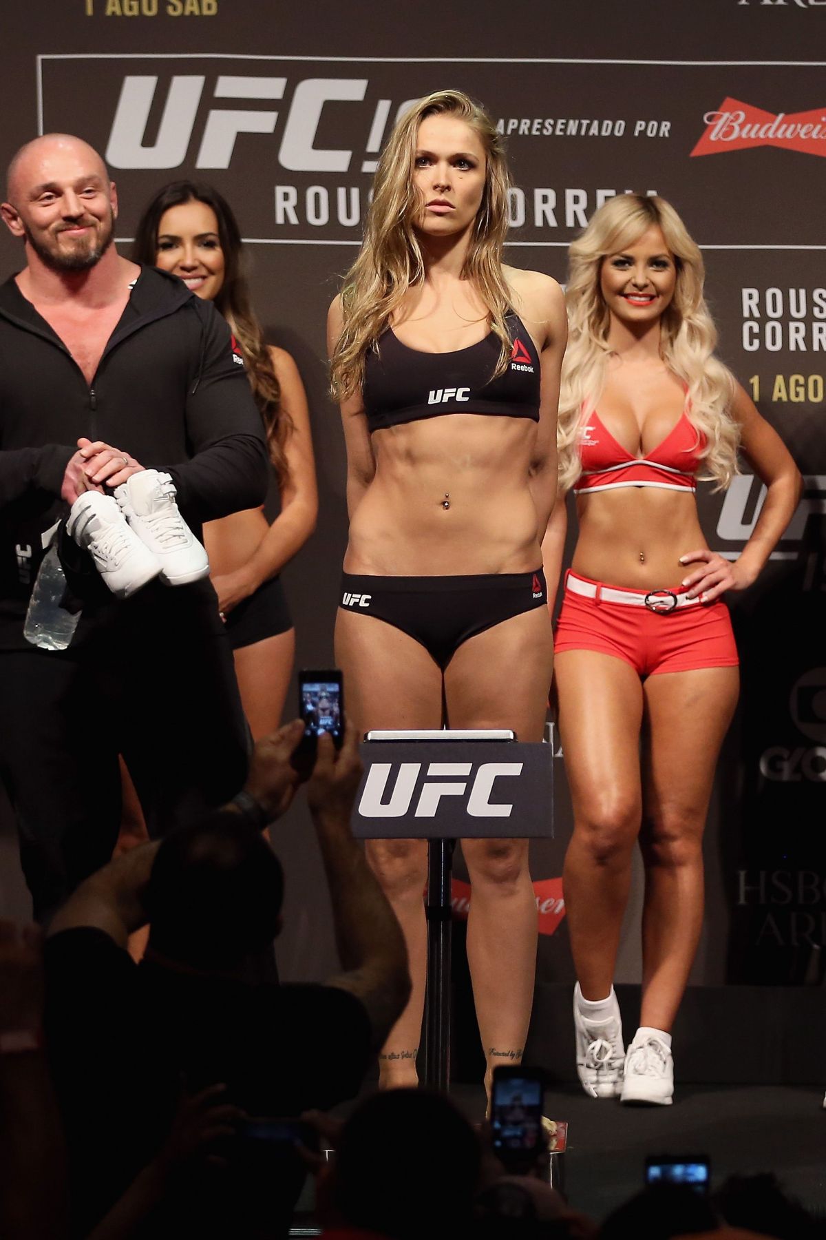 Ronda Rousey KOs Bethe Correia in 34 Seconds at UFC 190
