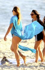 RONDA ROUSEY in Bikini at a Beach in Rio De Janeiro 08/05/2015