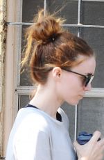 ROONEY MARA Out and About in Los Angeles 08/19/2015