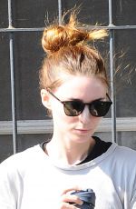 ROONEY MARA Out and About in Los Angeles 08/19/2015