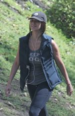 ROSELYN SANCHEZ in Tights Out Hiking in Los Angeles 08/18/2015