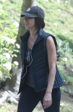 ROSELYN SANCHEZ in Tights Out Hiking in Los Angeles 08/18/2015