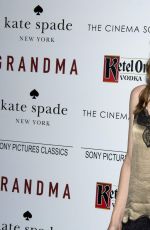 SAFFRON BURROWS at Grandma Screening in New York