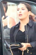 SALMA HAYEK Arrives at Taylor Swift Live Performs in Los Angeles