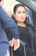 SALMA HAYEK Arrives at Taylor Swift Live Performs in Los Angeles