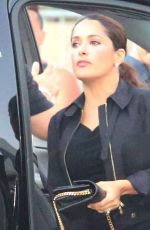 SALMA HAYEK Arrives at Taylor Swift Live Performs in Los Angeles