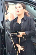 SALMA HAYEK Arrives at Taylor Swift Live Performs in Los Angeles