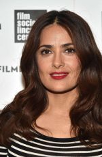 SALMA HAYEK at 2015 Film Society of Lincoln Center Summer Talks in New York