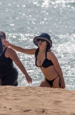SALMA HAYEK in Bikini at a Beach in Hawaii