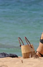 SALMA HAYEK in Bikini at a Beach in Hawaii