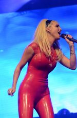 SARAH HARDING Performs at Manchester Pride in Manchester 08/29/2015