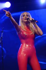 SARAH HARDING Performs at Manchester Pride in Manchester 08/29/2015