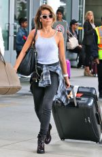 SARAH HYLAND at Pearson International Airport in Toronto 08/21/2015