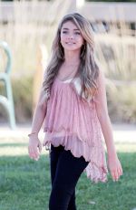 SARAH HYLAND on the Set of Modern Family in Santa Monica 08/07/2015