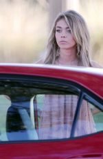 SARAH HYLAND on the Set of Modern Family in Santa Monica 08/07/2015