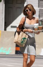 SARAH HYLAND Out and About in Toronto 08/23/2015