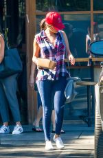 SELENA GOMEZ Leaves Pedalers Fork Restaurant in Calabasas 08/10/2015